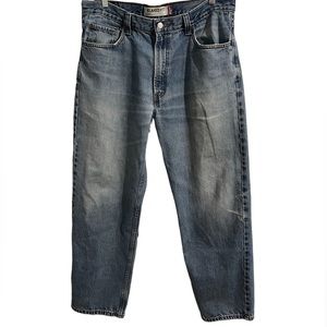 Vintage Levi’s 550 36W 30 L Relaxed Fit Men’s Jeans in blue denim